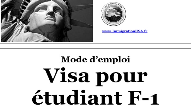visa f-1 pour étudier aux états-unis